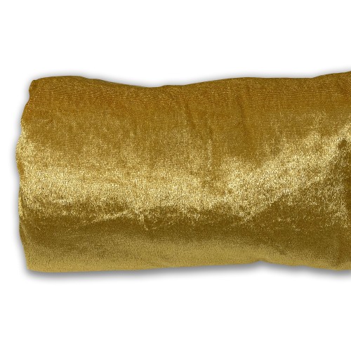 Velvet gold fabric
